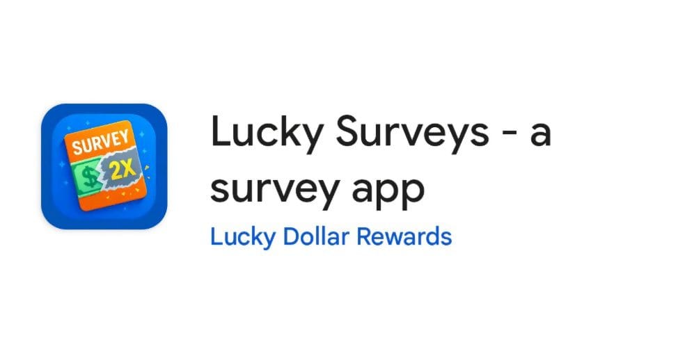 Lucky Surveys app