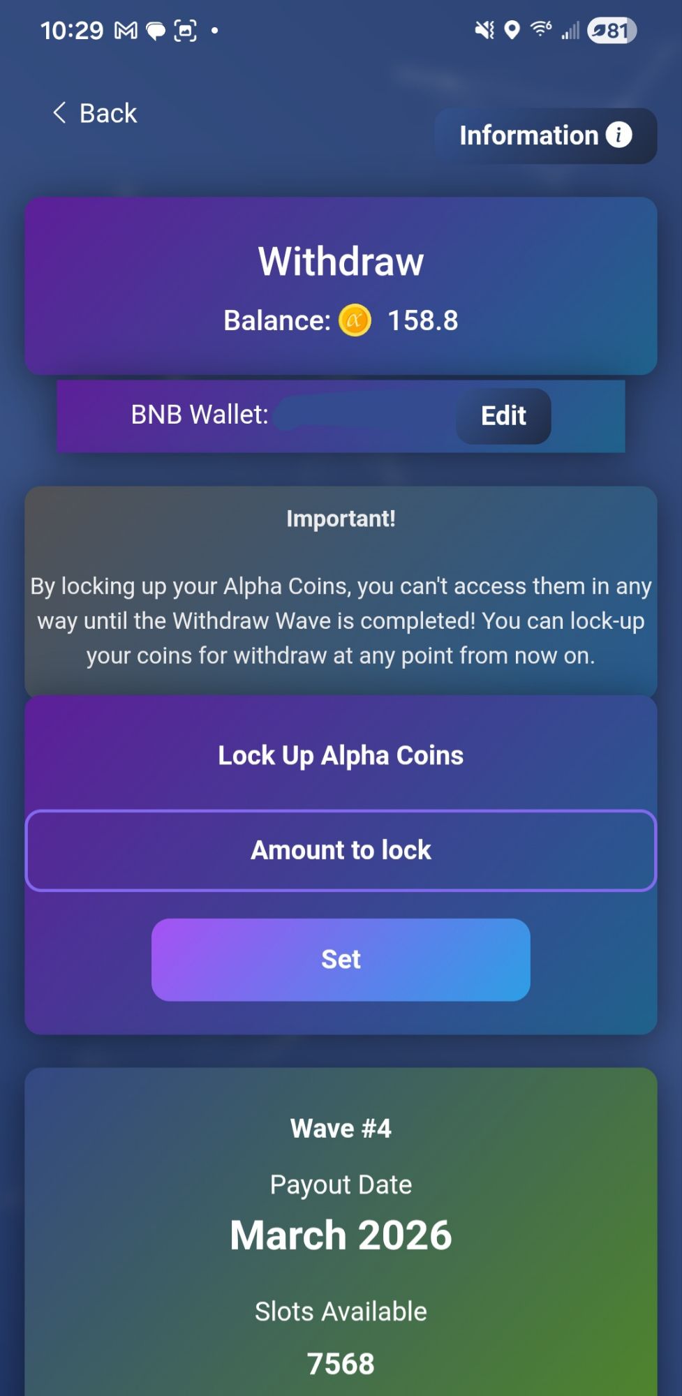 Wallet Balance and Transfers