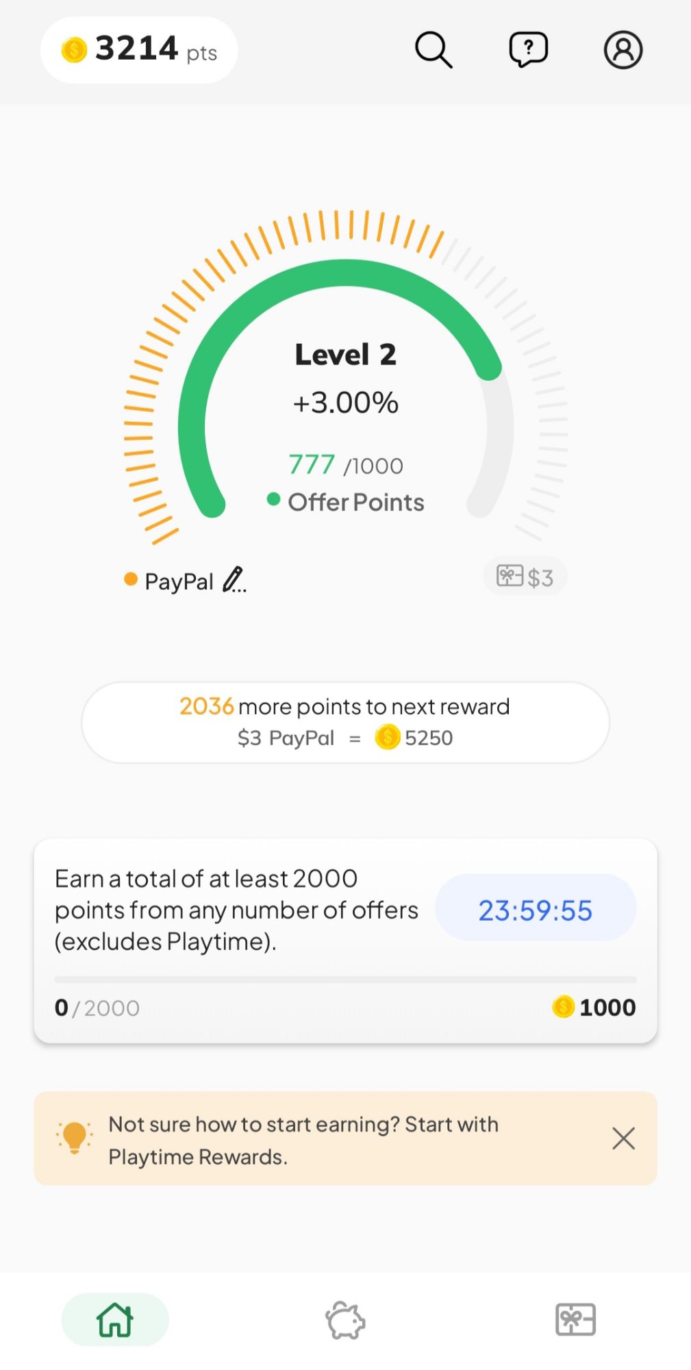 AppKarma Points History