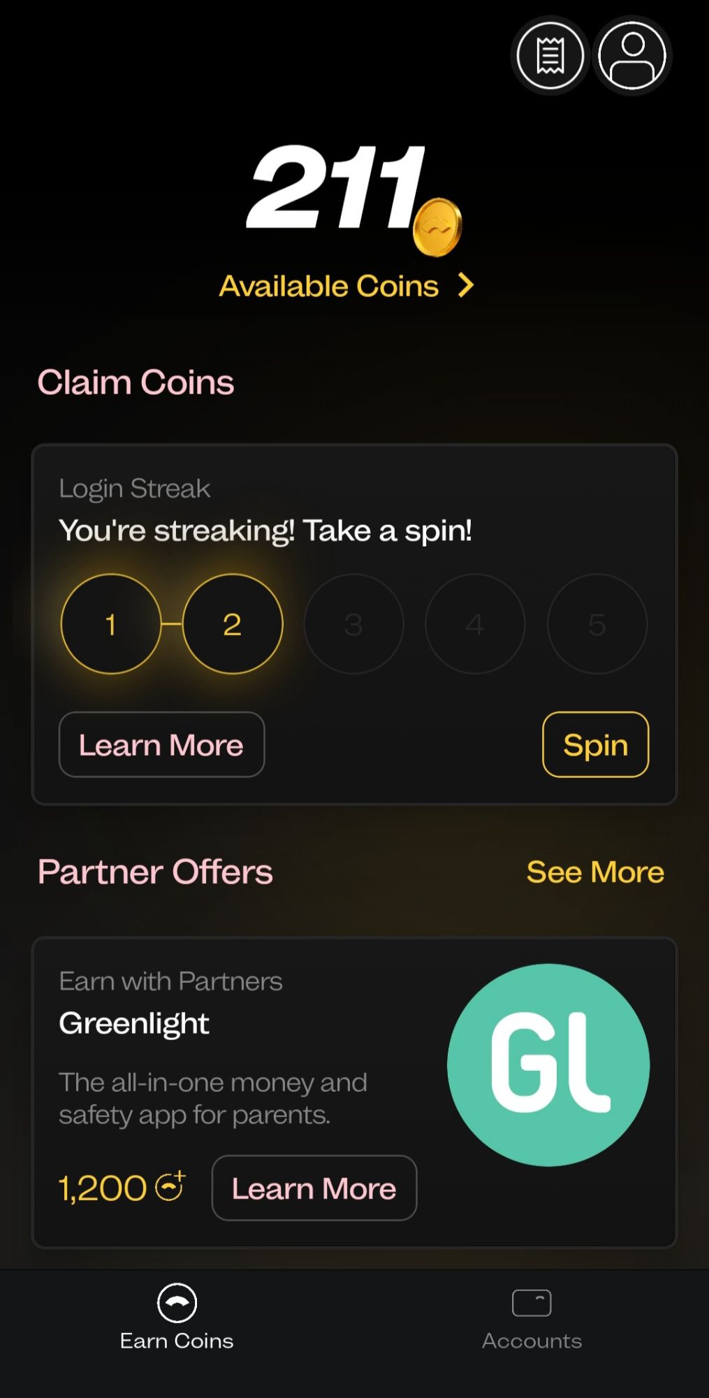 Bridge App Dashboard