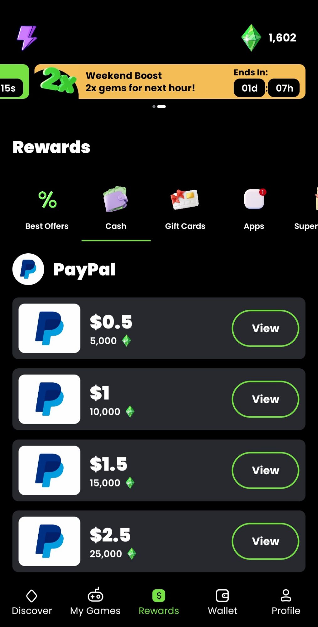 Reward Redemption Store