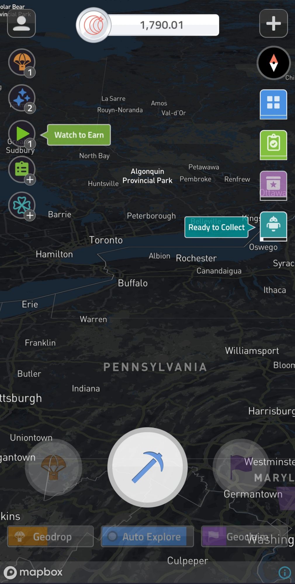 COIN Geomining Interface