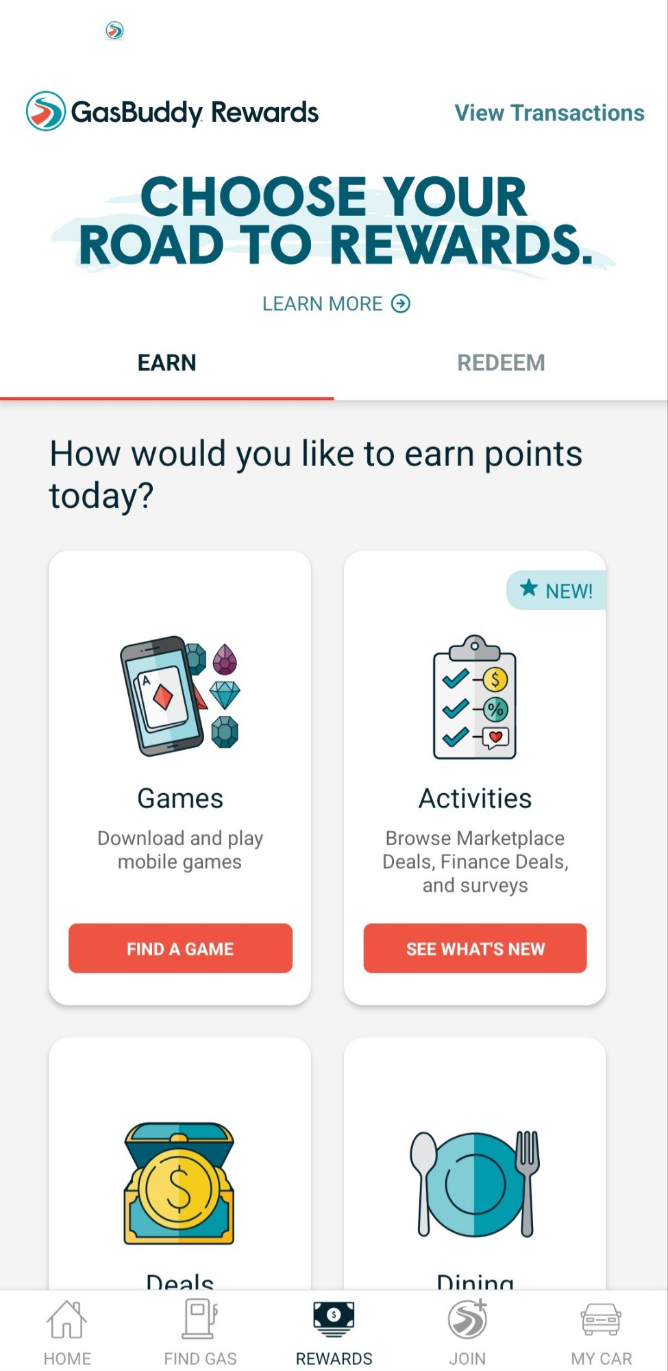 GasBuddy Rewards
