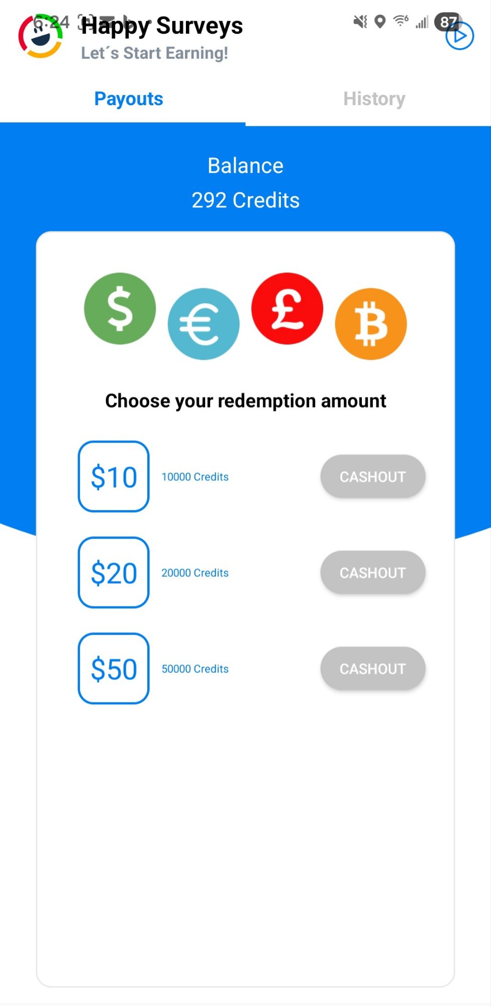 Happy Surveys Interface 3