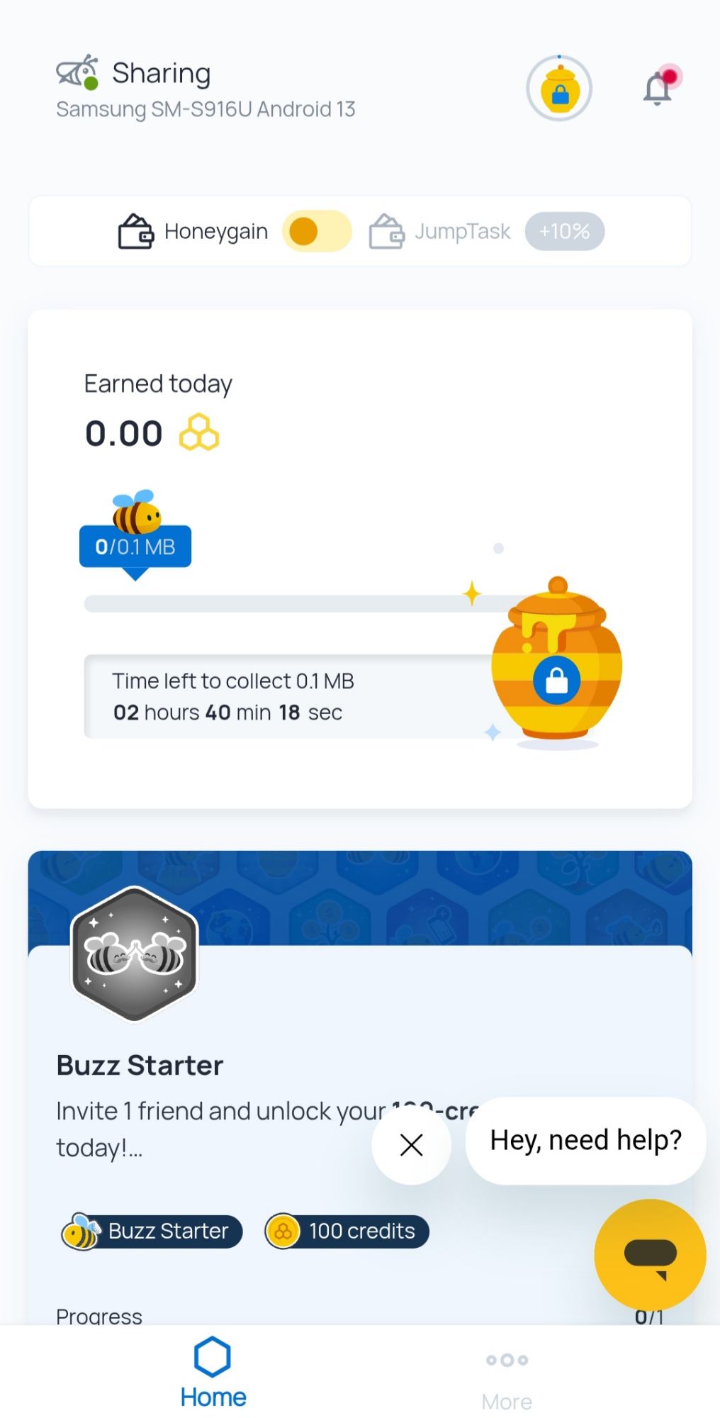 Honeygain Earnings Dashboard