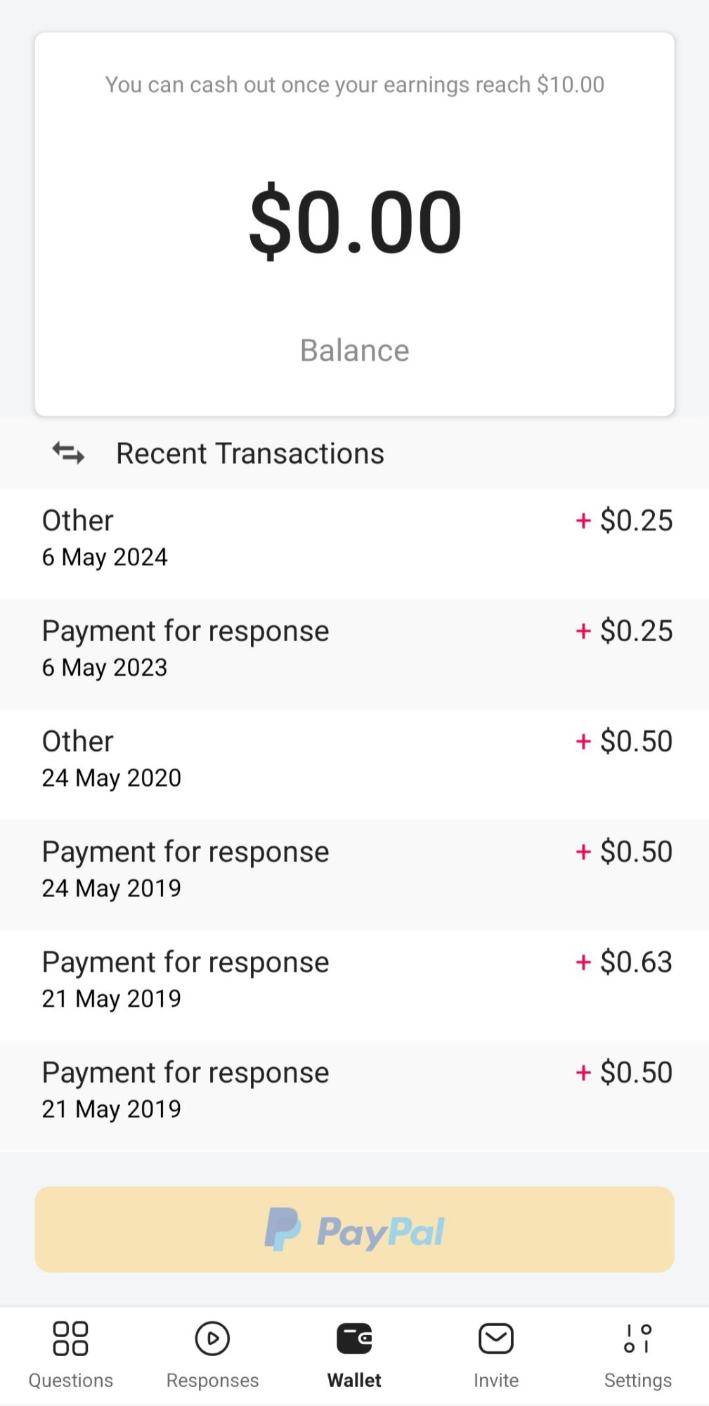 Influence Recording Interface