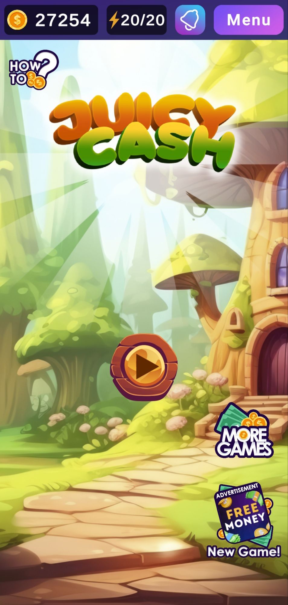 Juicy Cash Fruit Matching Levels