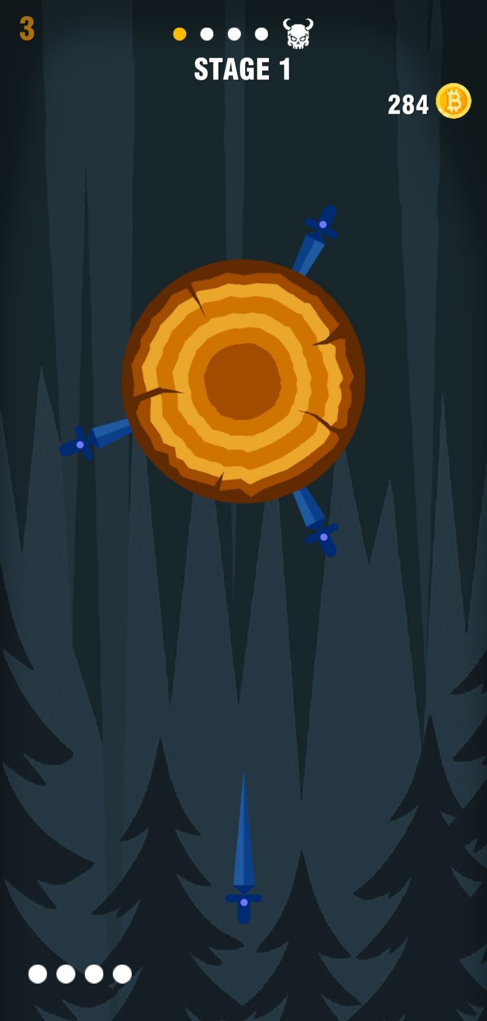 Knife Shot Boss Levels