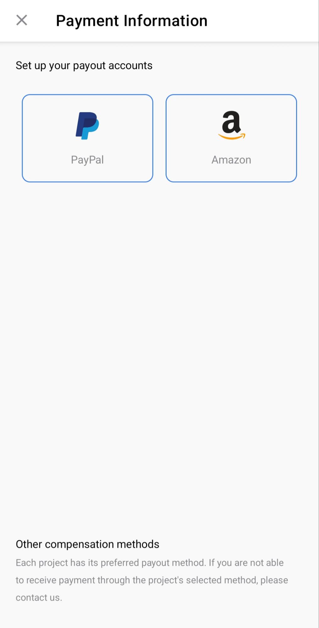 methinks Profile Settings