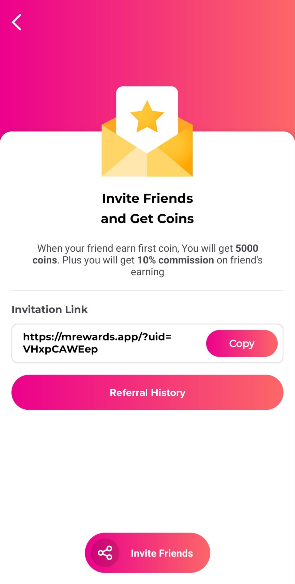 mRewards Referral Codes, Links & Invite Bonuses 5 mRewards Refer and Earn