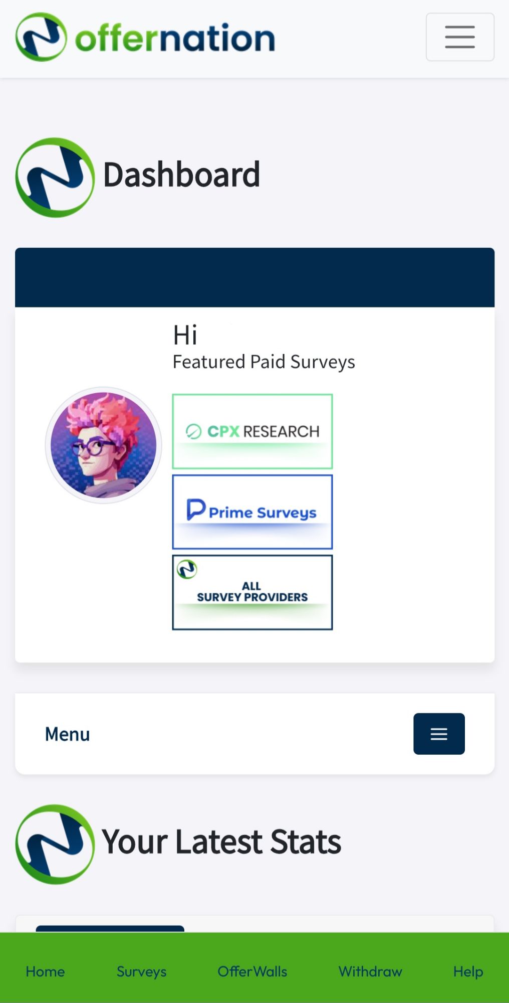 OfferNation Dashboard Overview