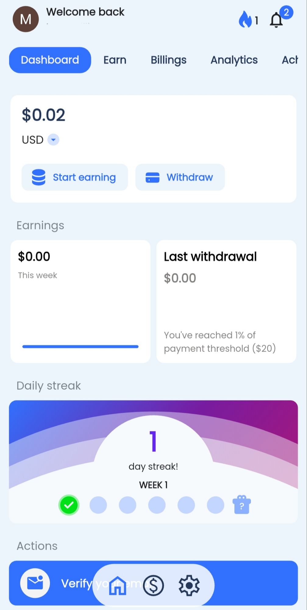 Paidwork Dashboard Overview