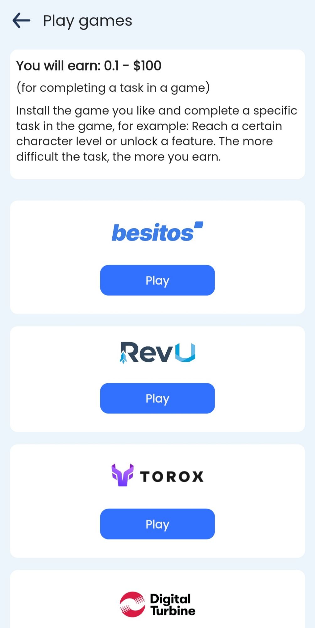 Paidwork Active Task List