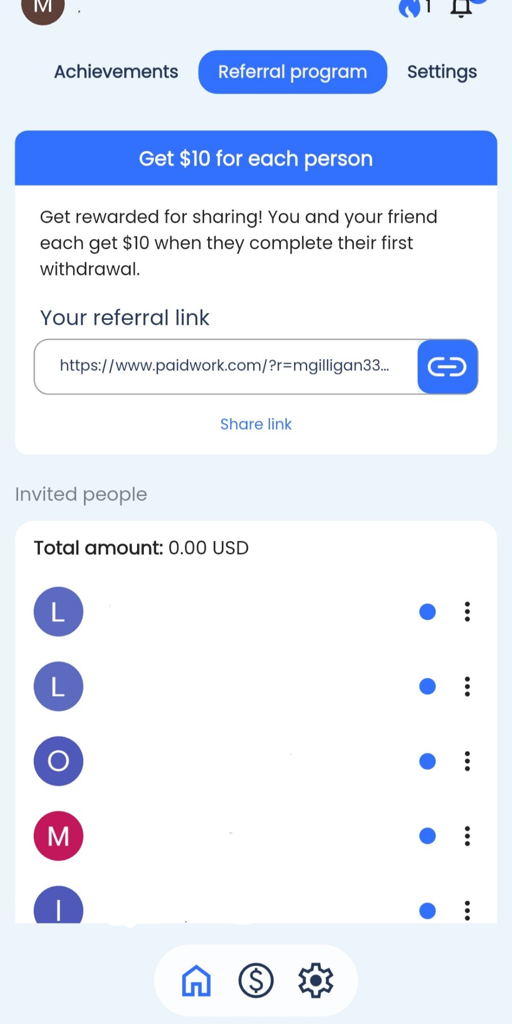 Paidwork Payout and Withdrawal Methods
