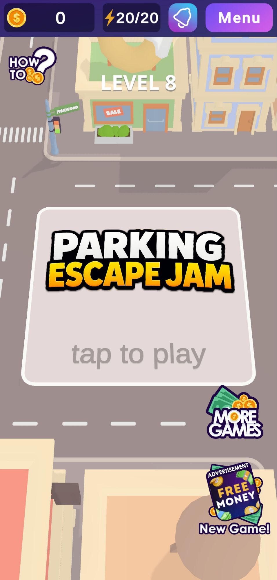 Parking Escape Jam Level One