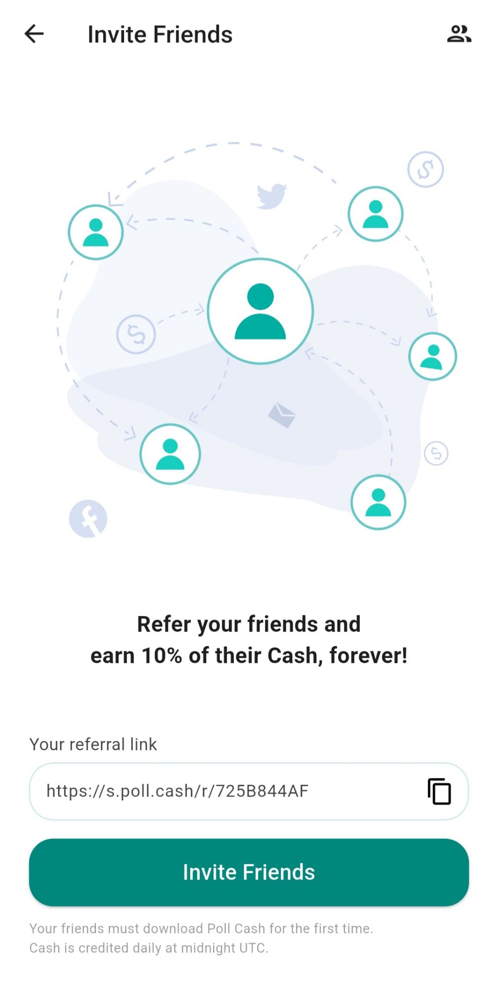 Poll Cash Level and XP System