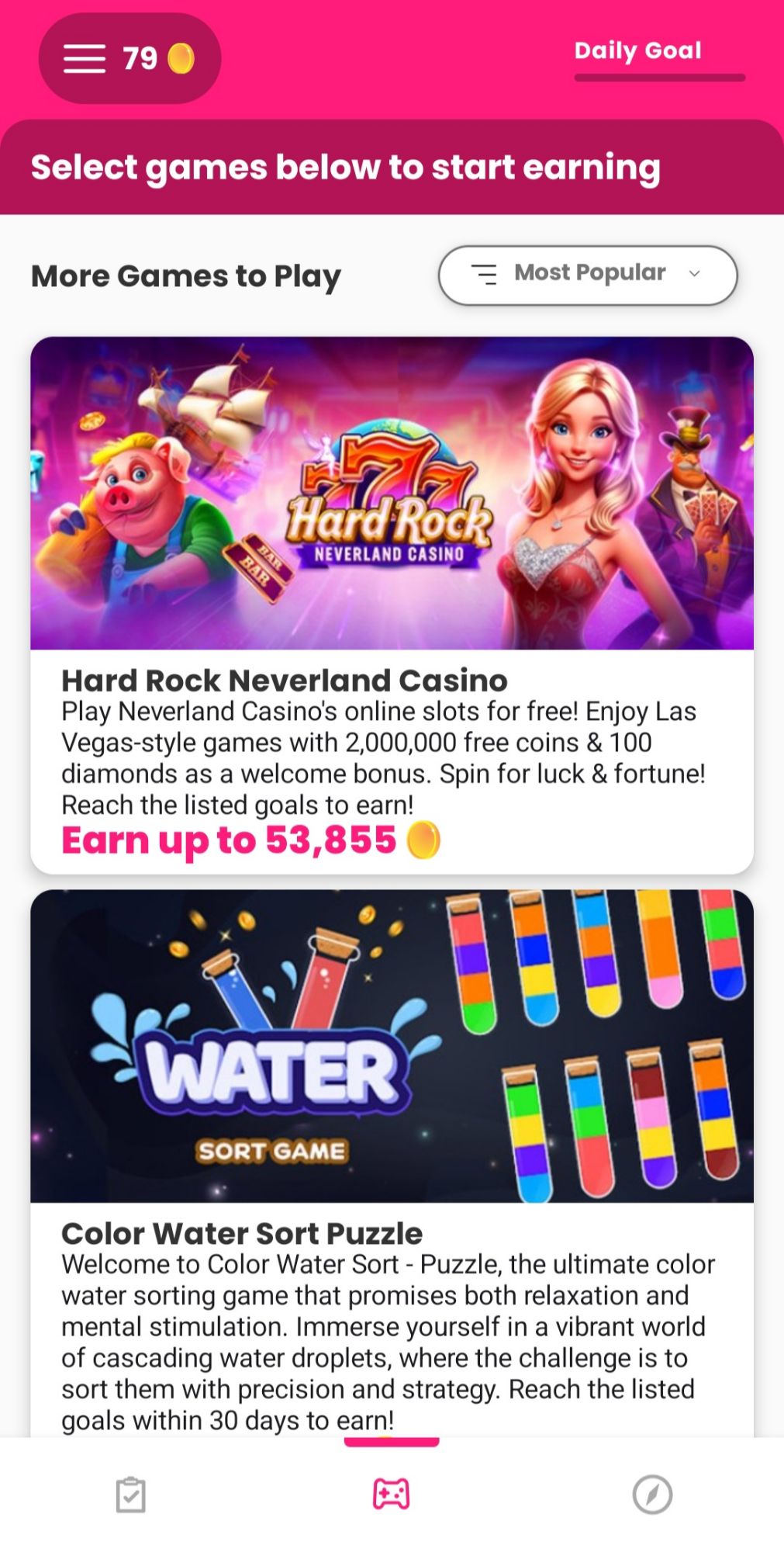 Poll Pay Earning Options