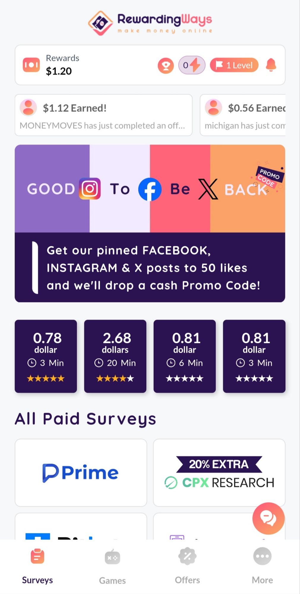 RewardingWays Dashboard