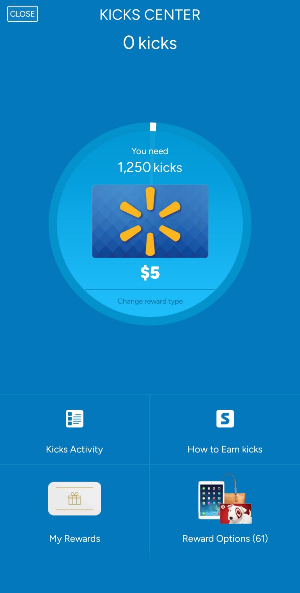 Shopkick Reward Store