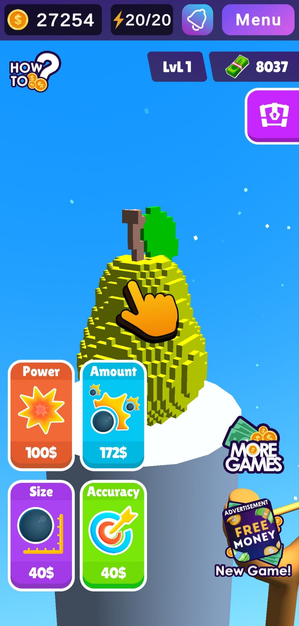 Slingshot Rush Target Aiming