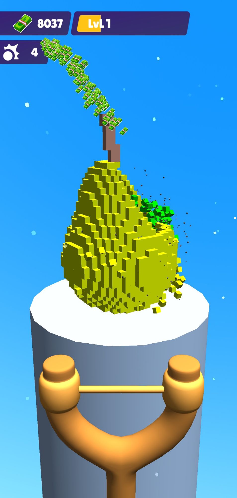 Slingshot Rush Destruction Mechanics