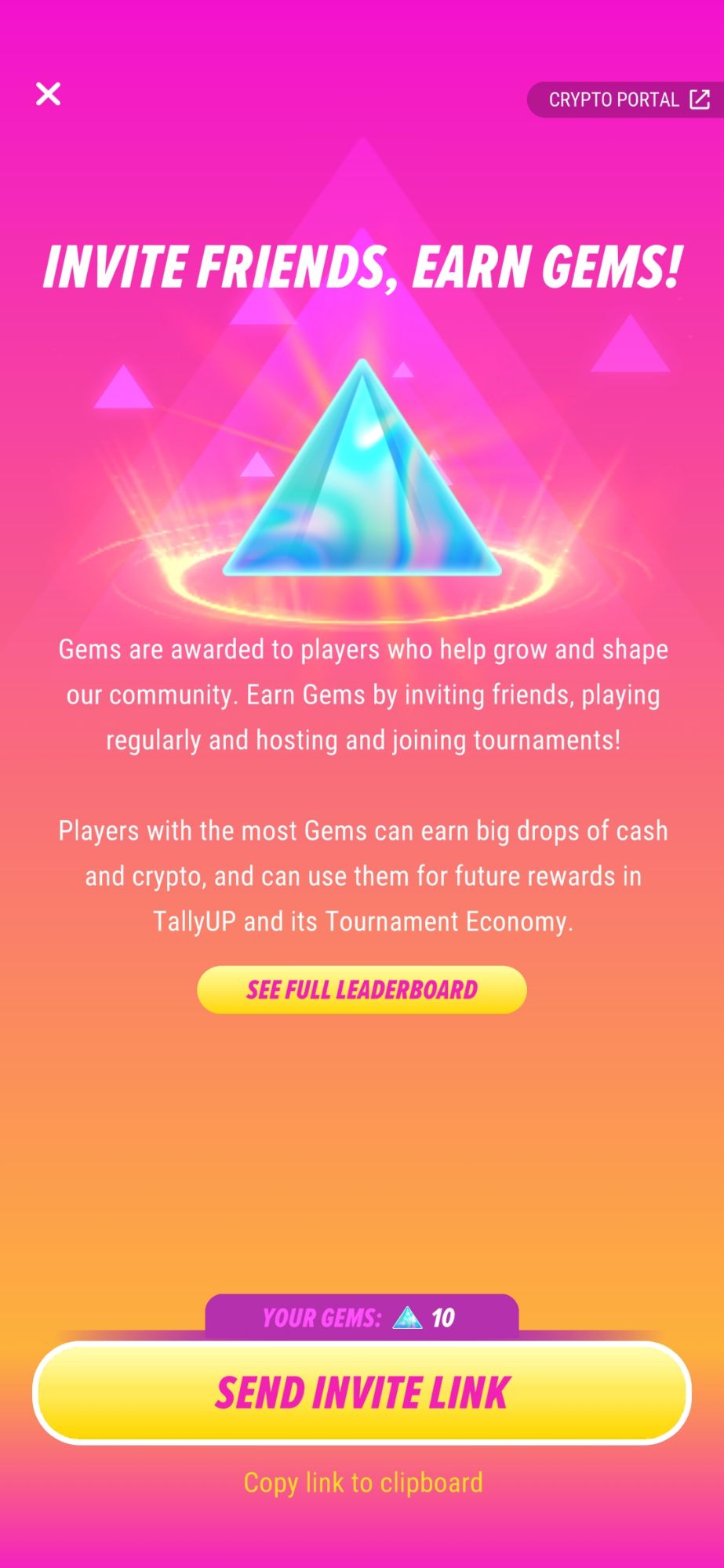 TallyUP Referral Page