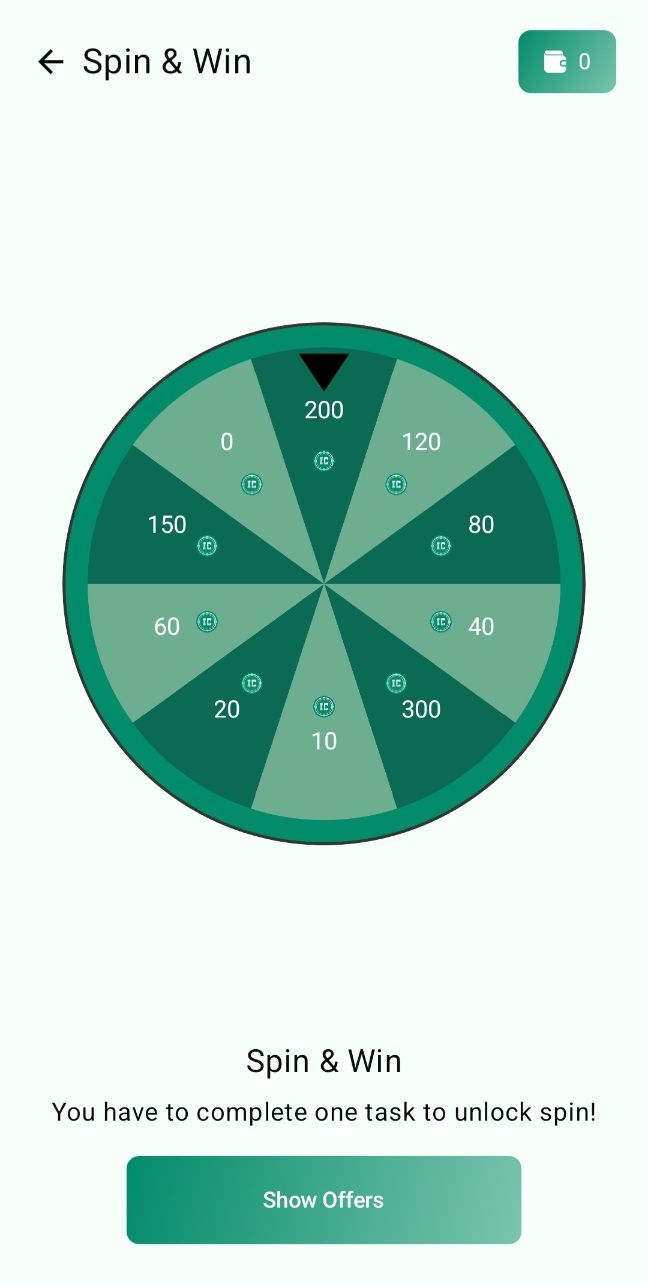 InCash Wallet and Rewards