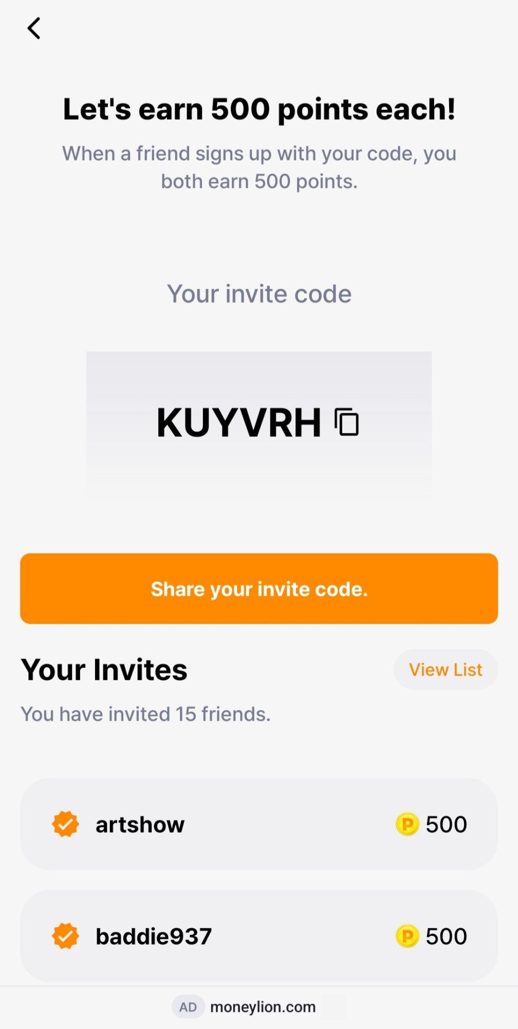 Moneywalk Daily Goal Achievement