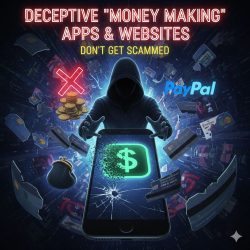 Warning against money-making scams online